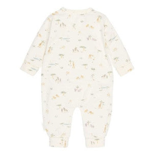 Pijama bebe blanco little safari 2-4 meses little dutch 2