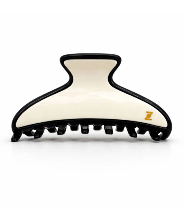 Pinza de pelo pinz roma mini shiny ivory 1