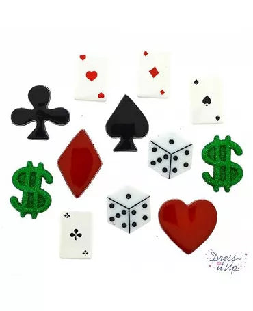 Botones CARTAS 12pc 1