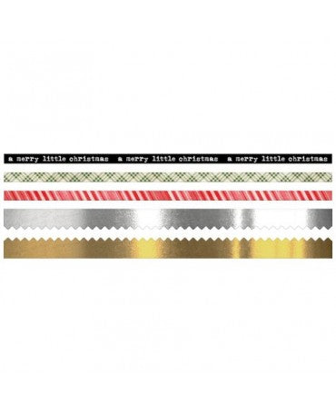 TIM HOLTZ Washi Paper TIM TAPE CHRISTMAS 5ud 2