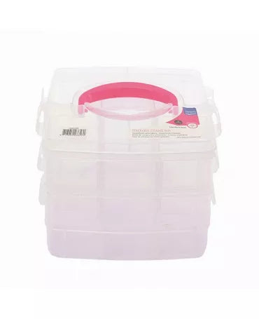 Caja de almacenamiento trio apilable 1