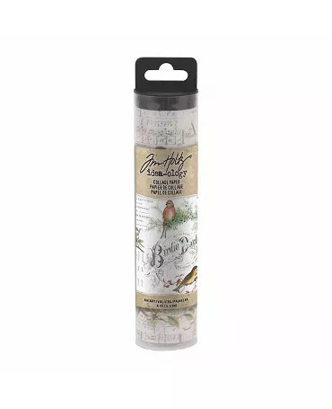TIM HOLTZ Collage Paper PAJARERA 15cm 1