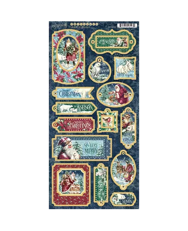 Chipboard Let it Snow graphic 45 1