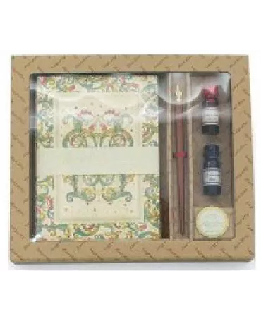 PLUMA SET DE ESCRITURA + 4 CUADERNOS FLORENTINO 1