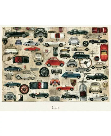 PAPEL ENCUADERNAR BOMOART Cars 70x100cm 1