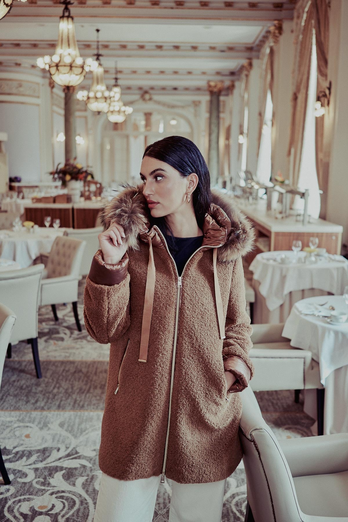 Abrigo rizado Donjaz - Dendago