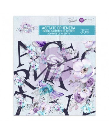 Acetato Ephemera PRIMA Aquarelle Sueños (35pcs) 1