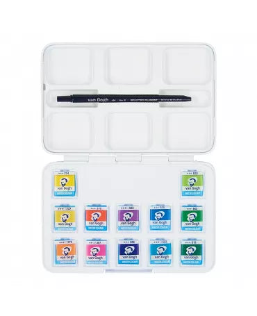 ACUARELA VAN GOGH Pocket box 12 pastillas 1