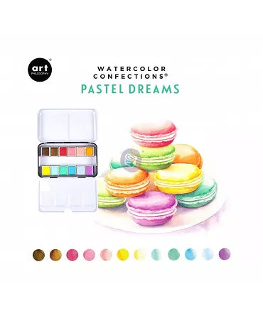 Acuarelas Confections Pastel Dreams 12 ud Prima Marketing 1