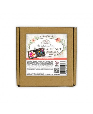 Acuarelas STAMPERIA Set 15 colores 2