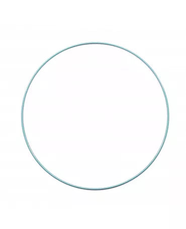 Anillo de metal 25cm diámetro Turquesa 1