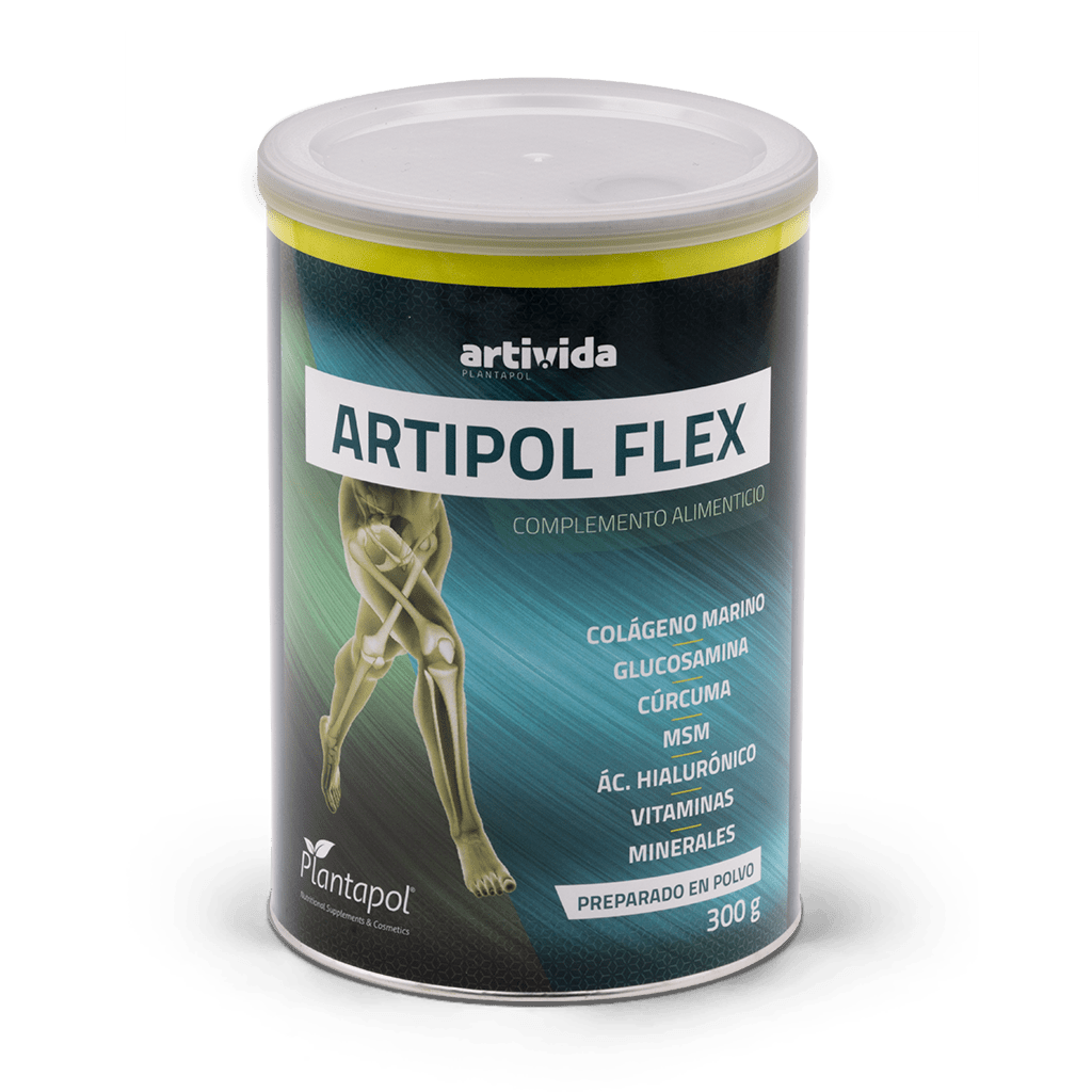 ARTIPOL FLEX - Colageno marino, glucosamina, curcuma - SABOR NEUTRO 300g PLANTAPOL - Dendago