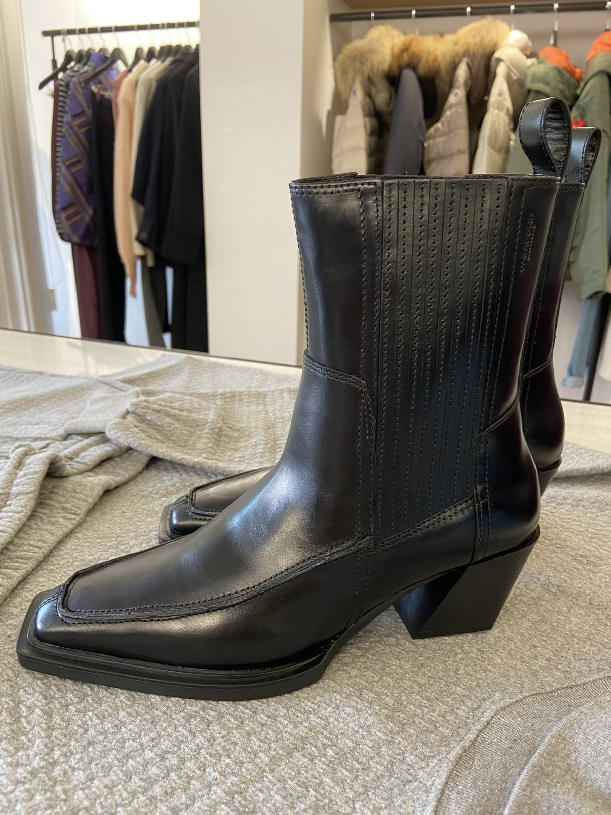 BOTAS ALINA NEGRAS VAGABOND - Dendago