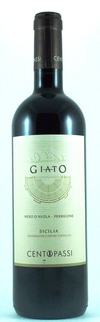 Botella vino tinto italiano CENTOPASSI ROSSO SICILIA DOC - Dendago