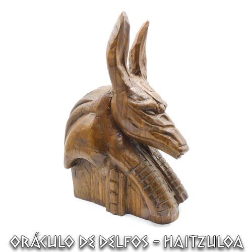 Busto Anubis madera - Dendago