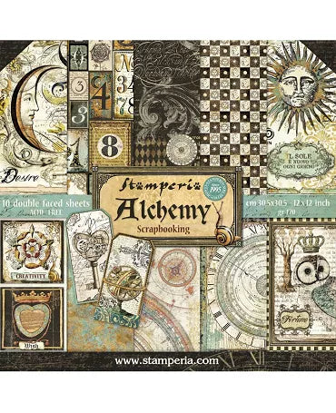 COLECCIÓN 30x30 STAMPERIA ALCHEMY 1