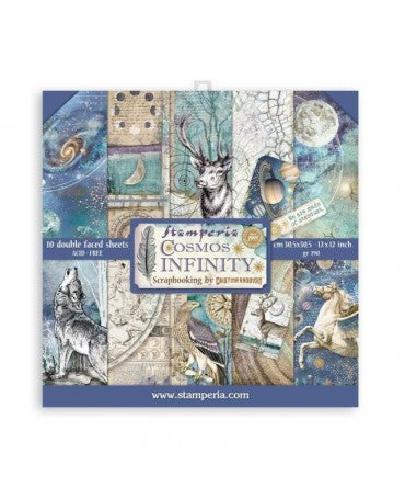 COLECCIÓN 30x30 STAMPERIA Cosmos Infinity 1