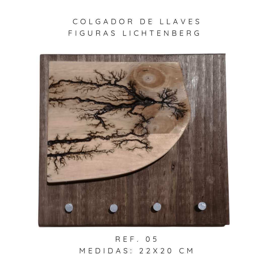 COLGADORES DE LLAVES FIGURAS LICHTENBERG - Ref 05 - Dendago