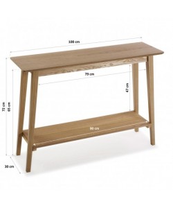 CONSOLA ENTRADA MADERA 2