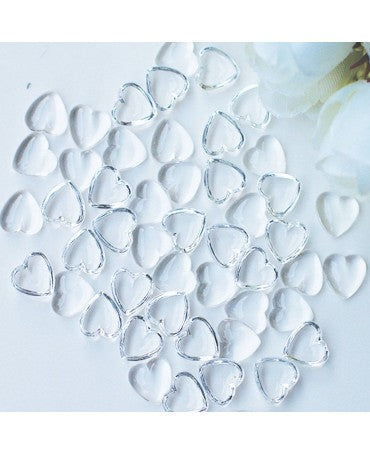 Cristales gotitas de corazón 100ud 2