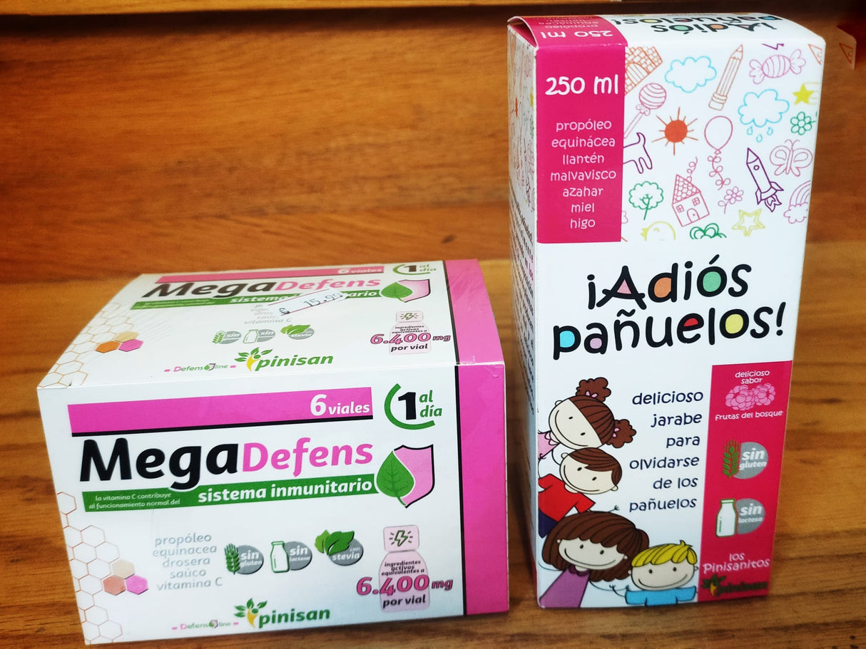 DEFENS FAMILY PACK - Protege de catarros y resfriados a grandes y pequeños - Dendago