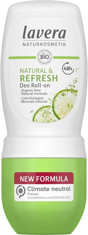 Desodorante Natural Refresh roll-on 50ml LAVERA