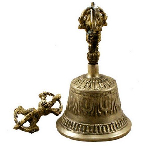 Dorje y Campana tibetana grande - Dendago