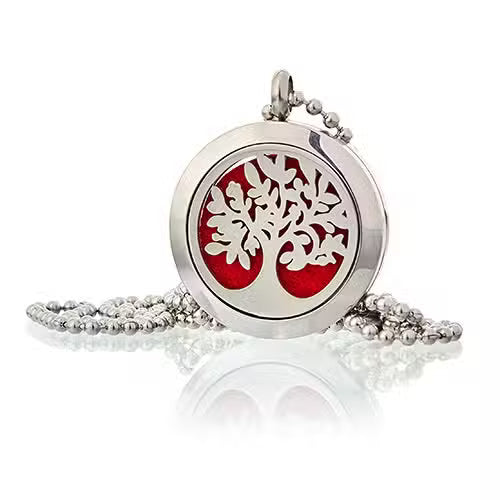 Collar aromaterapia árbol de la vida