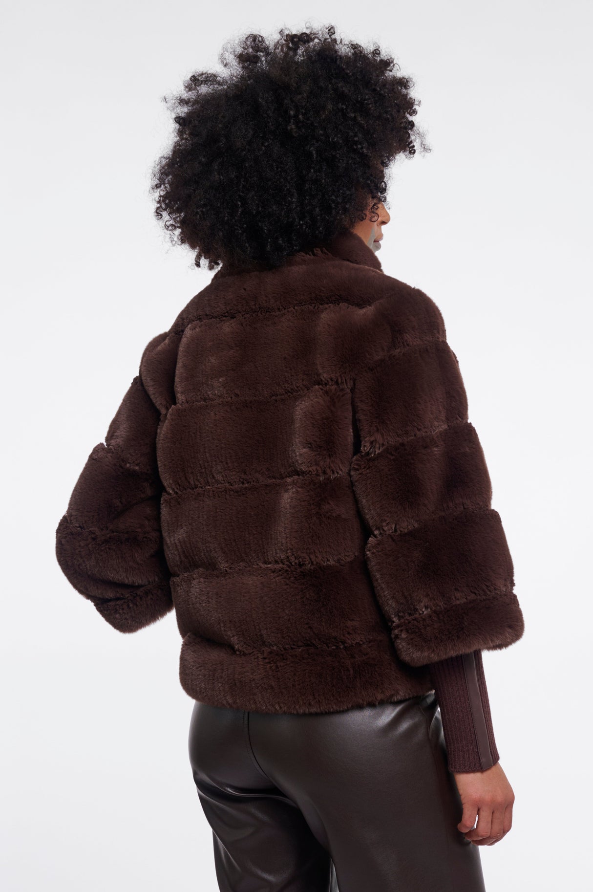 CHAQUETA CON PUÑOS DE CANALE RINO&PELLE
