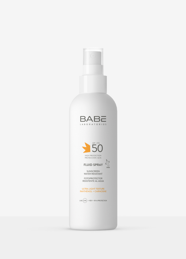 Fluid Spray SPF 50 200ml BABE.