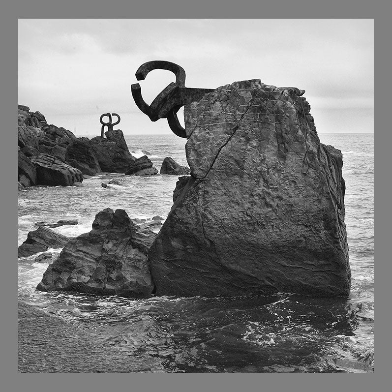 Fotografía País Vasco Peine del viento San Sebastián, Gipuzkoa. - Dendago