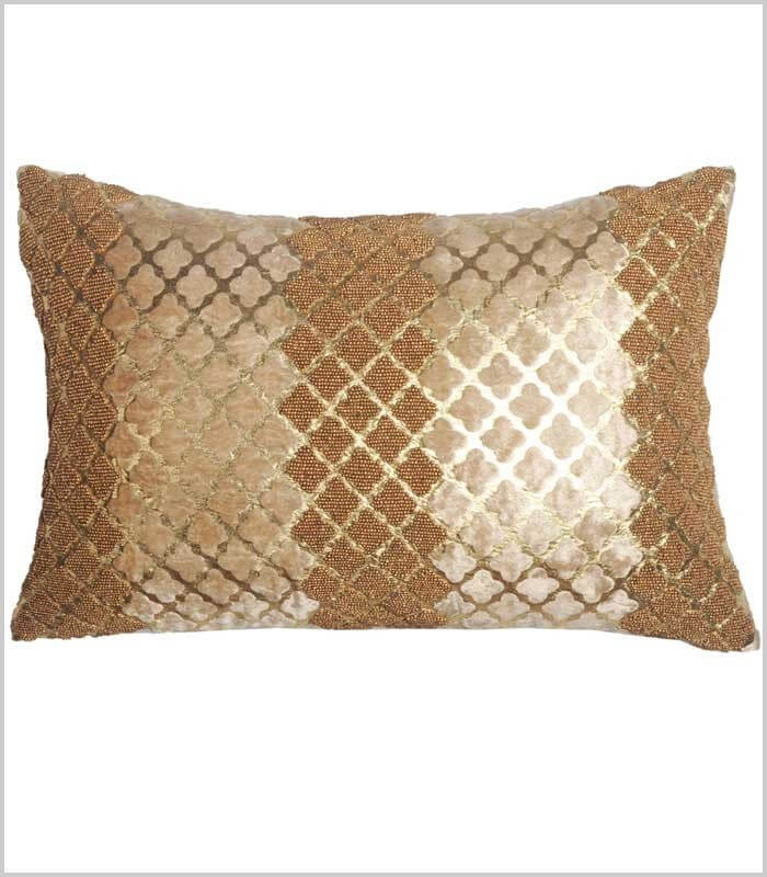 Funda de cojín Luxy Gold - Dendago