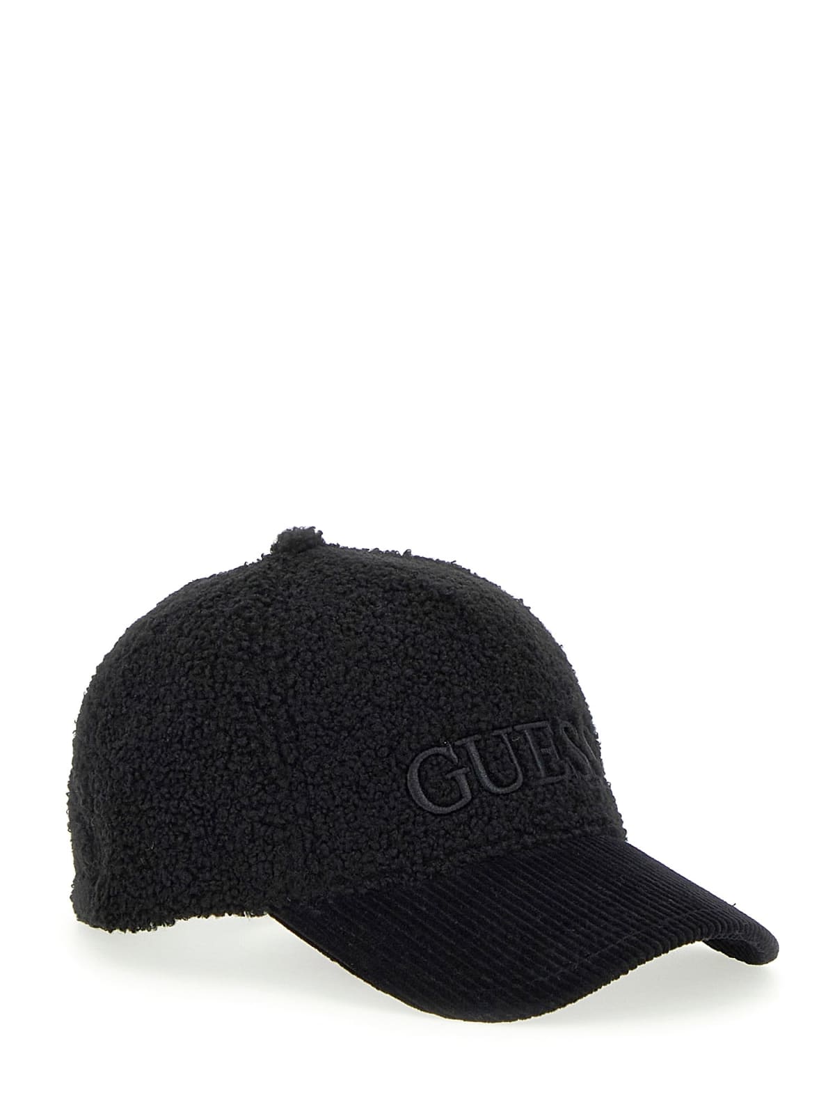 Gorra Guess Pelo Rizado Negro - Dendago