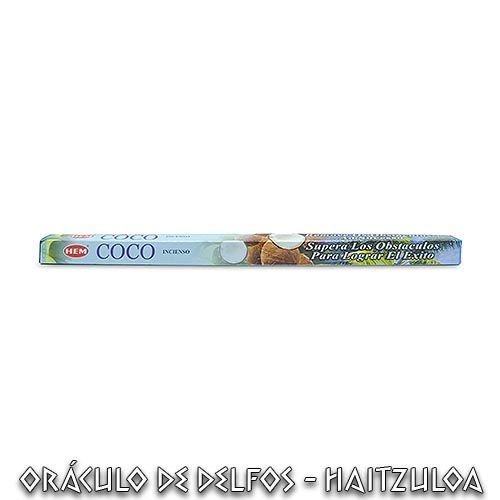 Incienso Hem Coco - Superar obstáculos - Dendago