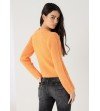 JERSEY DE CUELLO CAJA CANALE MULLIDO HILADURA EFECTO PELO - Dendago