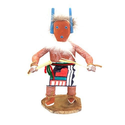 Kachina Throwing Stick Man 28 cm - Dendago