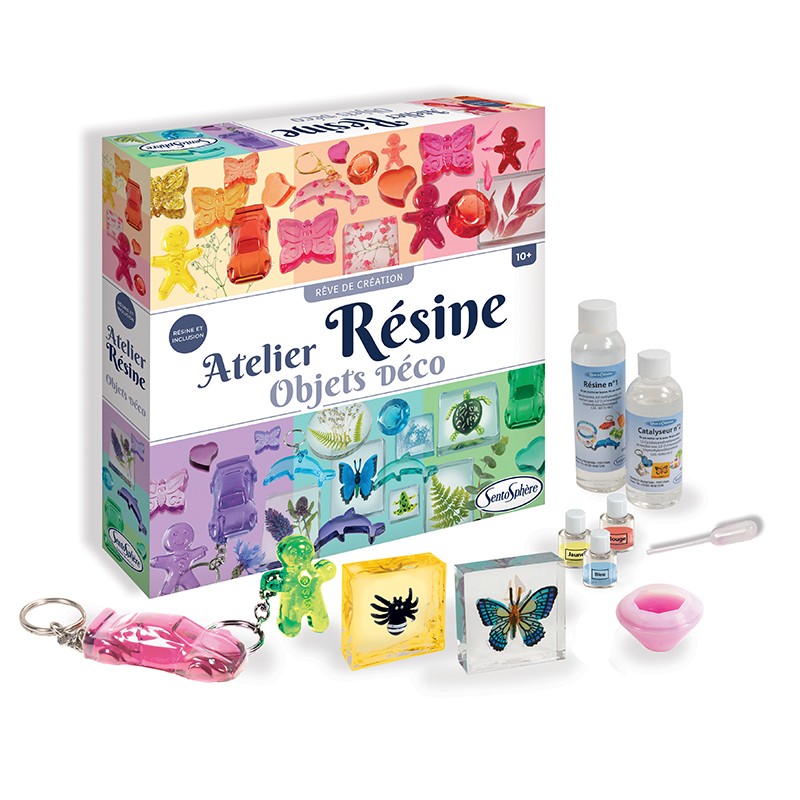 Kit objetos decorativos de resina SentoSphère