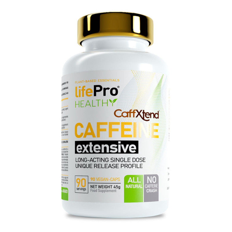 Cafeína Extensive 200mg 90 Vegancaps LIFE PRO NUTRITION