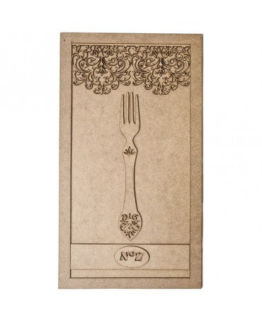 Madera Cuadro tenedor 45x25cm 1