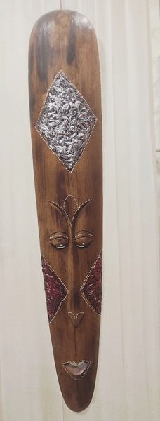 Máscara africana de madera mod. Ghana - Dendago