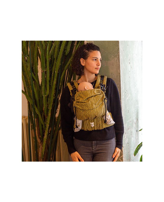 Mochila Portabebés Evolutiva Huggyberry Baby Amber - Dendago