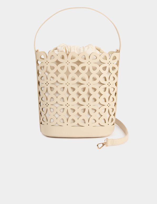 Bolso tipo cubo troquelado Morgan