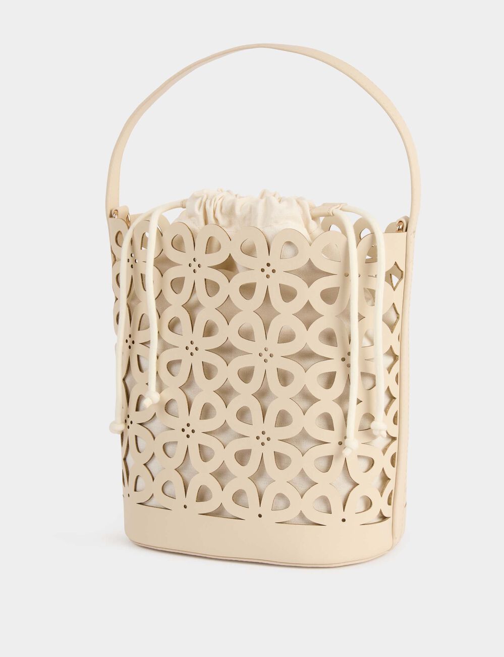 Bolso tipo cubo troquelado Morgan