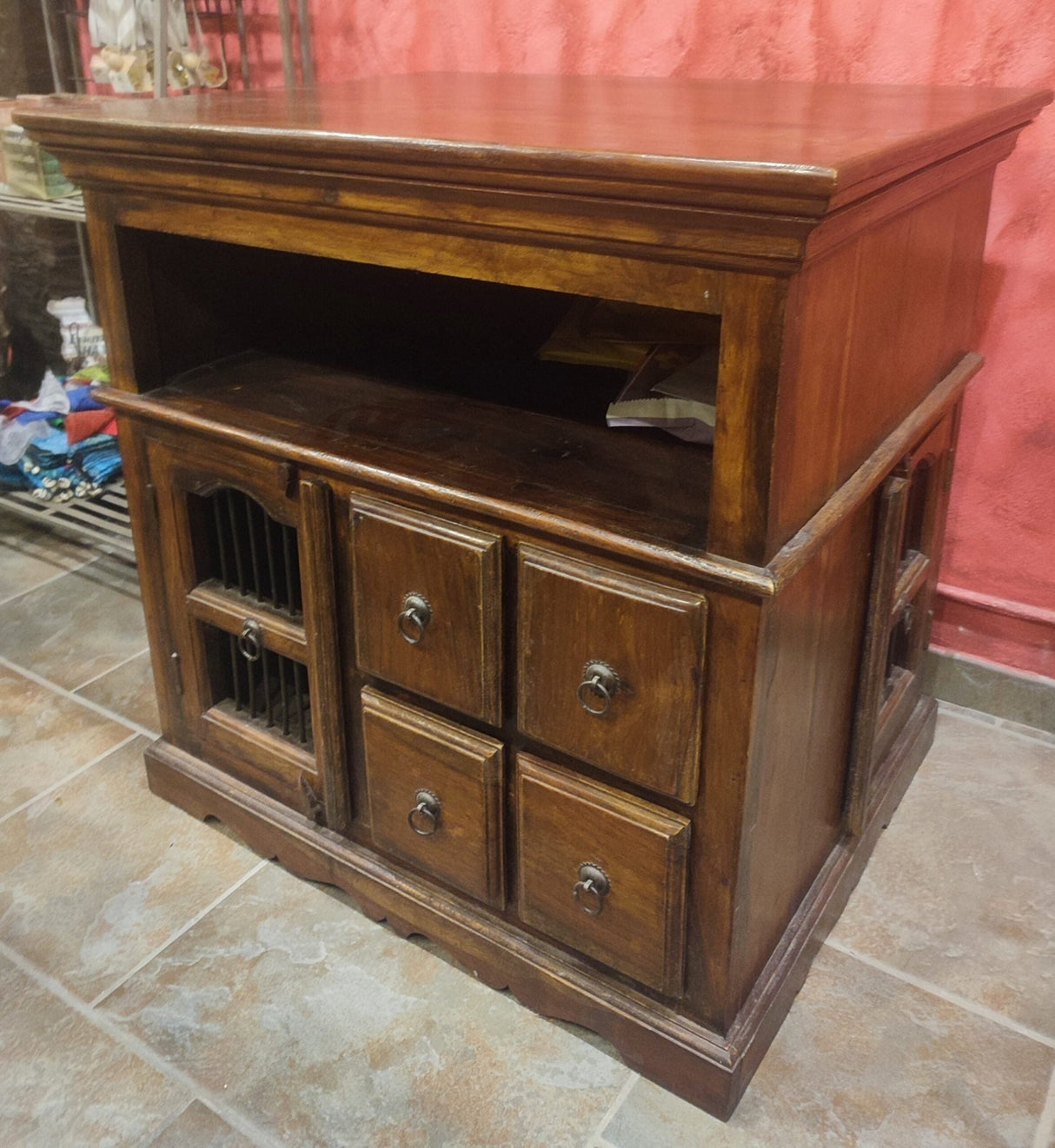 Mueble Almirah indio en palisandro - Dendago