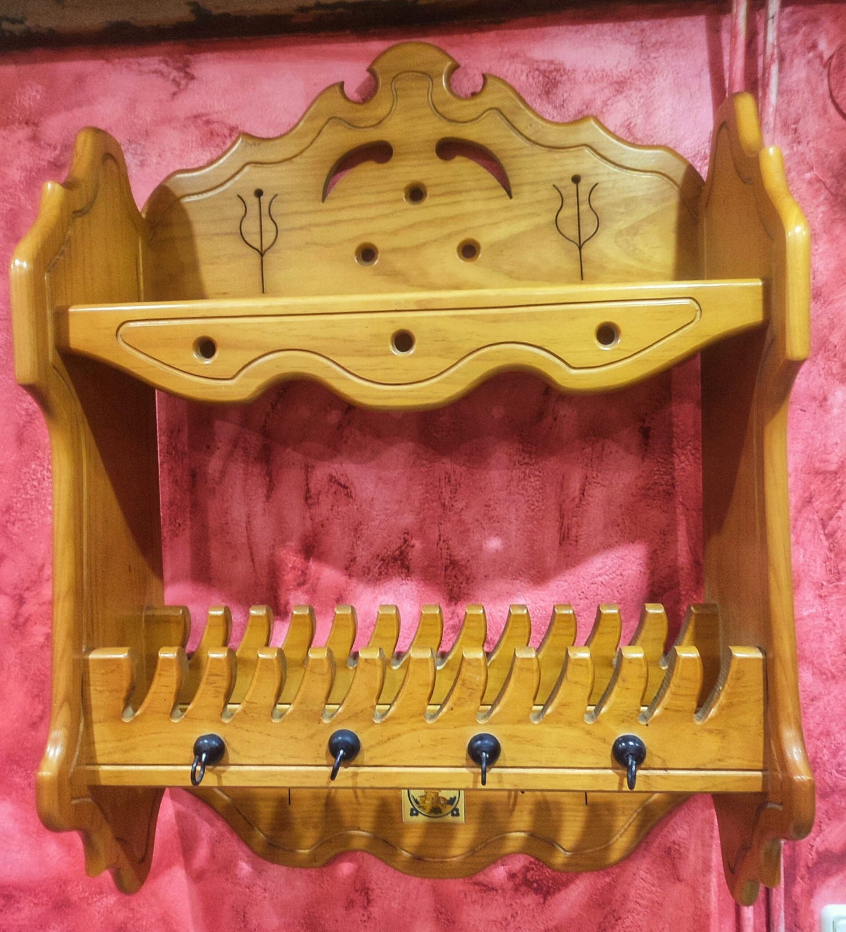 Mueble platero rústico de pino - Dendago