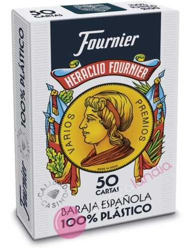 Naipe Espanol Plástico Nº 2100 (50 cartas) - Fournier - Dendago