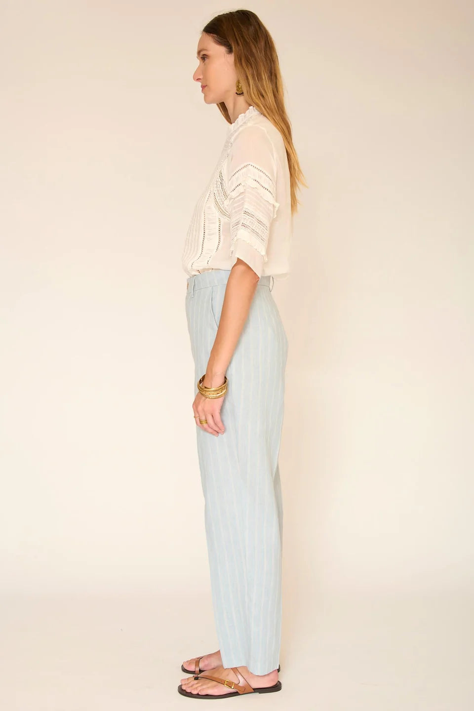 MKT STUDIO PANTALON DE RAYAS PAGALI