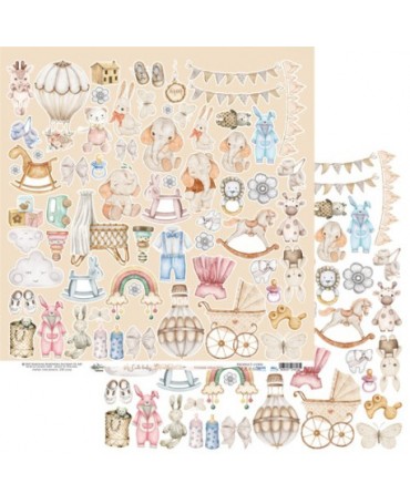 PAPEL SCRAP ALCHEMY OF ART Cute Baby Recortables 1