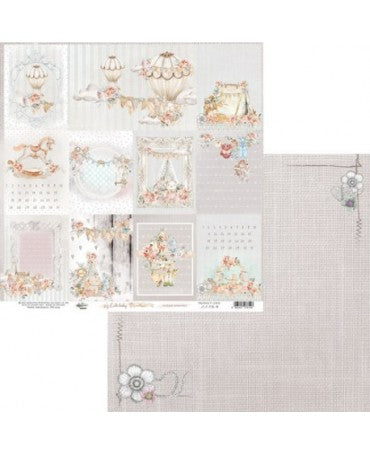 PAPEL SCRAP ALCHEMY OF ART Cute Baby Tarjetas 1