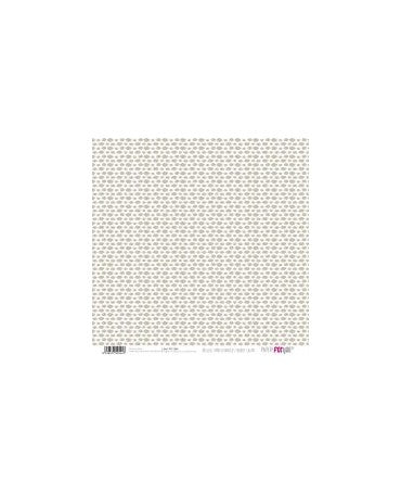 PAPEL SCRAP PUNTOS MINI - NUBES Marrón 2